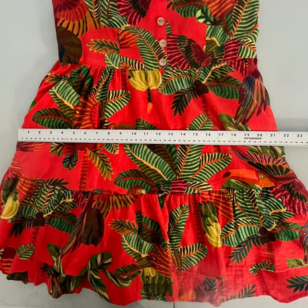FARM Rio Red Tropical Mini Dress - Picture 8 of 12